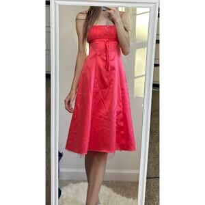 Vintage Y2K Zum Zum by Niki Livas Pink Floral Minj Dress